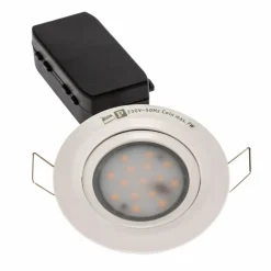 Paulmann 3 spots encastrables LED Coin Slim, blancs, IP23| Plafonniers Led|Plafonniers