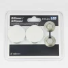 Briloner 3 spots encastrés LED Nikas IP44 aluminium| Spots Encastrés Led|Luminaires Led D'Intérieur