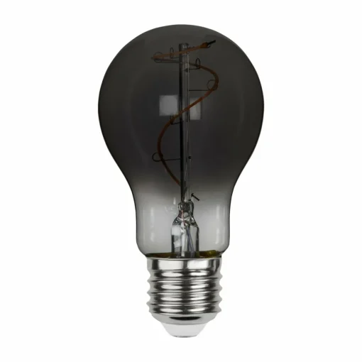 STAR TRADING Ampoule à filament LED A60 E27 3W 1800K verre fumé| Ampoules Filament|Ampoules Filament