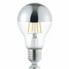 Trio Lighting Ampoule à tête miroir LED E27 4 W, blanc chaud| Ampoules Filament|Ampoules Filament