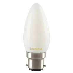 Sylvania Ampoule bougie LED B22 4,5 W 827 mate| Ampoules Led|Ampoules Led