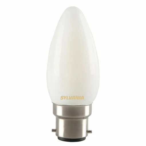 Sylvania Ampoule bougie LED B22 4,5 W 827 mate| Ampoules Led|Ampoules Led