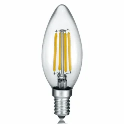Trio Lighting Ampoule bougie LED E14 4 W, 2 700K Switch Dimmer| Lampes Led À Intensité Variable|Ampoules Led