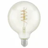 EGLO Ampoule globe LED E27 G125 4 W 2 200 K fil| Ampoules Filament|Ampoules Filament