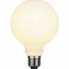 STAR TRADING Ampoule globe LED E27 G95 7,5 W 3-step-dim, opale| Lampes Led À Intensité Variable|Ampoules Led