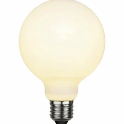 STAR TRADING Ampoule globe LED E27 G95 7,5 W 3-step-dim, opale| Lampes Led À Intensité Variable|Ampoules Led