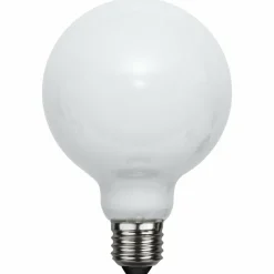 STAR TRADING Ampoule globe LED E27 G95 7,5 W 3-step-dim, opale| Lampes Led À Intensité Variable|Ampoules Led