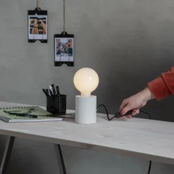 STAR TRADING Ampoule globe LED E27 G95 7,5 W 3-step-dim, opale| Lampes Led À Intensité Variable|Ampoules Led