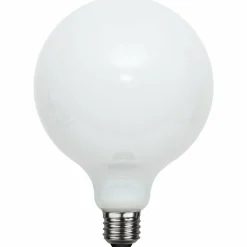 STAR TRADING Ampoule globe LED E27 G125 7,5 W 3-step-dim, opale| Lampes Led À Intensité Variable|Ampoules Led