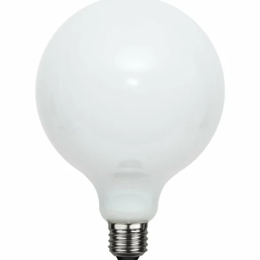 STAR TRADING Ampoule globe LED E27 G125 7,5 W 3-step-dim, opale| Lampes Led À Intensité Variable|Ampoules Led