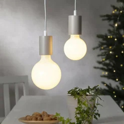 STAR TRADING Ampoule globe LED E27 G125 7,5 W 3-step-dim, opale| Lampes Led À Intensité Variable|Ampoules Led