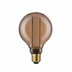 Paulmann Ampoule globe LED E27 4W G95 Inner Glow motif en spirale| Ampoules Led E27|Ampoules Led