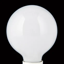 ORION Ampoule globe LED E27 6 W G80, opale dimmable| Lampes Led À Intensité Variable|Ampoules Led