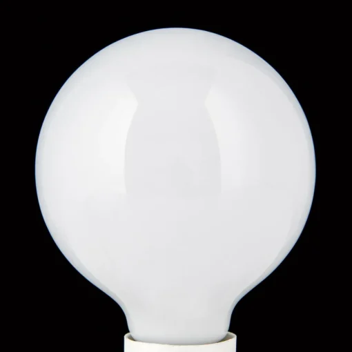ORION Ampoule globe LED E27 6 W G80, opale dimmable| Lampes Led À Intensité Variable|Ampoules Led