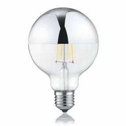 Trio Lighting Ampoule globe LED E27 7W 2 700K tête miroir| Lampes Led À Intensité Variable|Ampoules Led