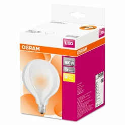 OSRAM Ampoule globe LED G95 E27 11W blanc chaud 1 521lm| Ampoules Led E27|Ampoules Led