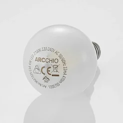 Arcchio Ampoule goutte LED E14 4 W 2 700 K mate dim x3| Lampes Led À Intensité Variable|Ampoules Led