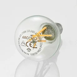 Arcchio Ampoule LED à fil E14 4 W 2 700 K goutte dim x5| Lampes Led À Intensité Variable|Ampoules Led