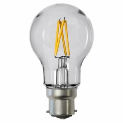 STAR TRADING Ampoule LED à filament, A55, B22, 2,4 W, claire, 2.700 K| Ampoules Filament|Ampoules Filament