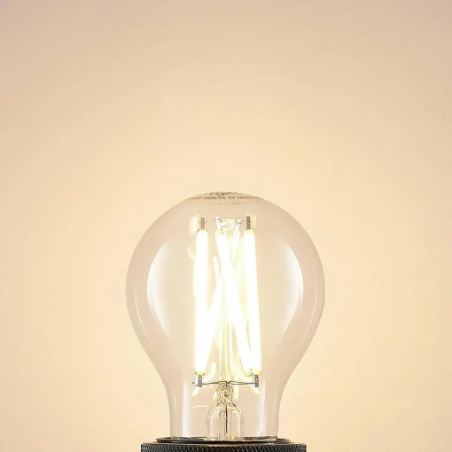 Arcchio Ampoule LED à filament E27 8W 2.700K claire à intensité variable 2 pièces| Lampes Led À Intensité Variable|Ampoules Led
