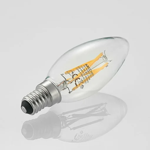 Arcchio Ampoule LED à filament E14 4 W 827 bougie dim x3| Ampoules Filament|Ampoules Filament