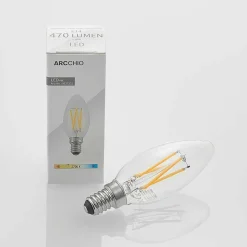 Arcchio Ampoule LED à filament E14 4 W 827 bougie dim x3| Ampoules Filament|Ampoules Filament