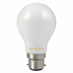 Sylvania Ampoule LED, B22, 7 W, 827, satinée, non dimmable| Ampoules Led|Ampoules Led