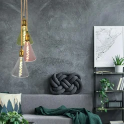 Näve Ampoule LED Dilly E27 4 W 2 200 K dimmable, grise| Lampes Led À Intensité Variable|Ampoules Led