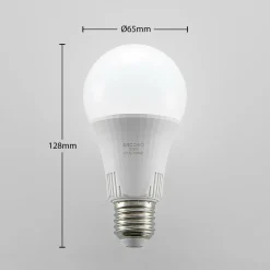 Arcchio Ampoule LED E27 A65 15 W 3 000 K dimmable 3 niv.| Lampes Led À Intensité Variable|Ampoules Led