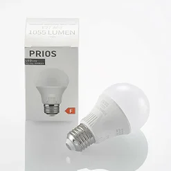 PRIOS Ampoule LED E27 A60 11 W blanc 2 700 K x10| Ampoules Led E27|Ampoules Led
