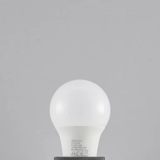 Arcchio Ampoule LED E27 A60 4,9 W 3 000 K opale x3| Ampoules Led E27|Ampoules Led
