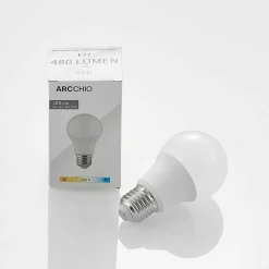 Arcchio Ampoule LED E27 A60 4,9 W 3 000 K opale x6| Ampoules Led E27|Ampoules Led