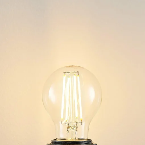 Arcchio Ampoule LED E27 A60 6,5 W 2 700 K transparente| Lampes Led À Intensité Variable|Ampoules Led