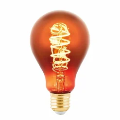 EGLO Ampoule LED E27 fil 4 W 2 000 K cuivré vaporisé| Ampoules Filament|Ampoules Filament