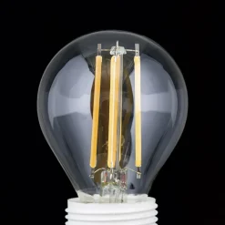 ORION Ampoule LED E27 G45 4,5 W fil transparent 827 dim| Lampes Led À Intensité Variable|Ampoules Led