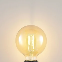 Arcchio Ampoule LED E27 G95 6,5 W 2 500 K ambre| Lampes Led À Intensité Variable|Ampoules Led