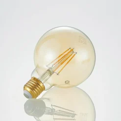 Arcchio Ampoule LED E27 G95 6,5 W 2 500 K ambre| Lampes Led À Intensité Variable|Ampoules Led