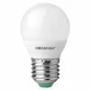MEGAMAN Ampoule LED E27 Miniglobe 5,5W, blanc chaud| Ampoules Led E27|Ampoules Led