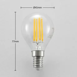 Arcchio Ampoule LED E14 P45 4 W 2 700 K clair 3-Stepdim x2| Lampes Led À Intensité Variable|Ampoules Led