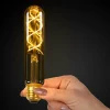 Lucide Ampoule LED E27 tube T30 4 W 2 200 K ambre capteur| Ampoules Led E27|Ampoules Led
