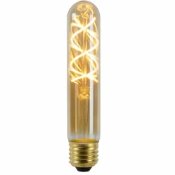 Lucide Ampoule LED E27 tube T30 4 W 2 200 K ambre capteur| Ampoules Led E27|Ampoules Led