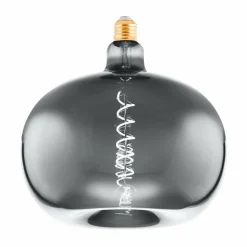 EGLO Ampoule LED E27 4 W Big Size pomme, fil, chromée| Lampes Led À Intensité Variable|Ampoules Led