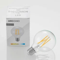 Arcchio Ampoule LED E27 8 W G80 2 700 K filament dimmable| Lampes Led À Intensité Variable|Ampoules Led