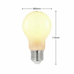 Arcchio Ampoule LED E27 4W 2 700K dimmable opale, 3x| Lampes Led À Intensité Variable|Ampoules Led