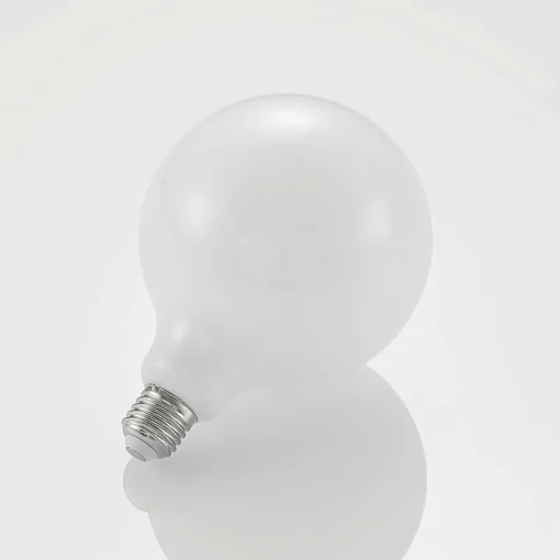 Arcchio Ampoule LED E27 8 W 2 700 K G125 globe, opale| Lampes Led À Intensité Variable|Ampoules Led
