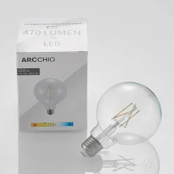 Arcchio Ampoule LED E27 4W 2 700K G95 globe 3x| Lampes Led À Intensité Variable|Ampoules Led