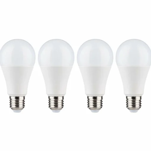 Müller-Licht Ampoule LED E27 12 W 2 700 K opale en lot de 4| Ampoules Led E27|Ampoules Led