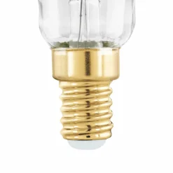 EGLO Ampoule LED E14 4W P45 2.000K filament smoky à intensité variable| Lampes Led À Intensité Variable|Ampoules Led