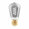 EGLO Ampoule LED E27 4W ST48 2.000K filament smoky dim| Lampes Led À Intensité Variable|Ampoules Led