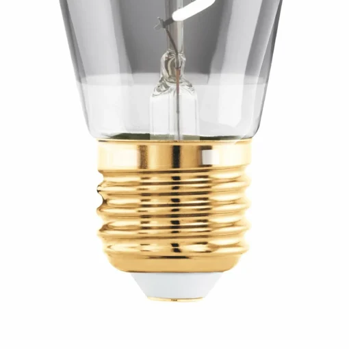 EGLO Ampoule LED E27 4W ST48 2.000K filament smoky dim| Lampes Led À Intensité Variable|Ampoules Led